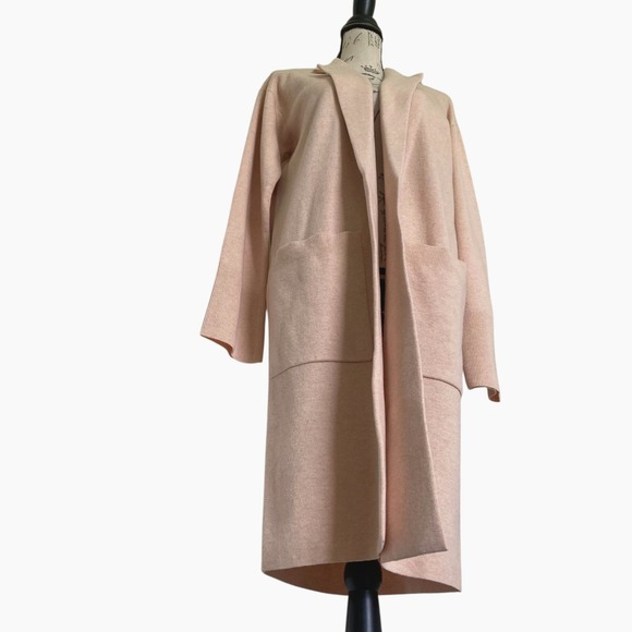 SOLD J. Crew Ella open-front merino wool blend long sweater blazer XS luxury - Picture 5 of 16